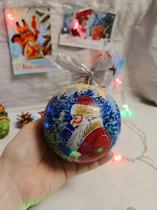 Игрушки на ёлку ручной работы