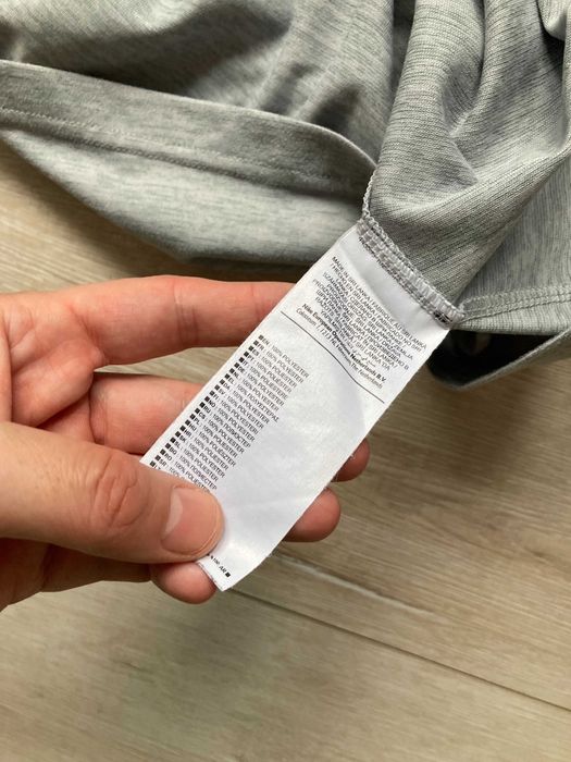 Найк Nike Dri Fit Breathe мъжка сива тениска размер М