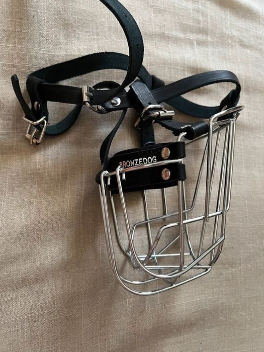 Botniță metalică Bronzedog câine mare – 44 cm, reglabilă