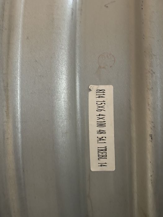 Диски штамповки R15