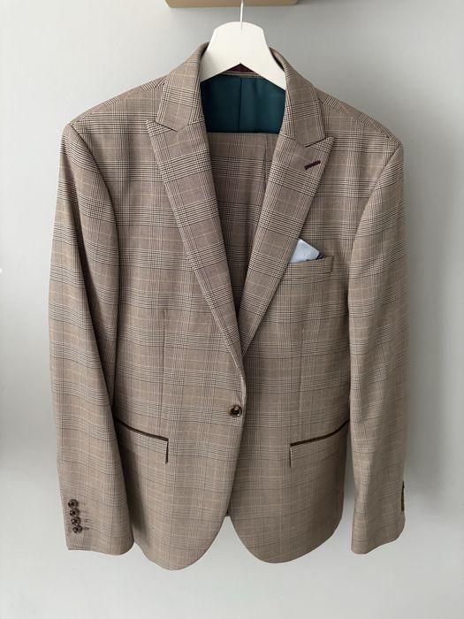 Мъжки костюм NEXT (skinny fit), размер 38