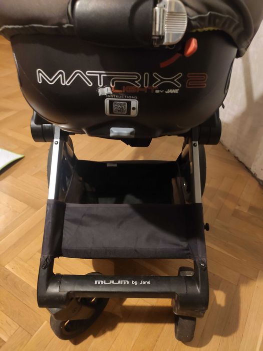 Бебешка количка 2-в-1 Jane Muum със зимен кош Matrix Light 2