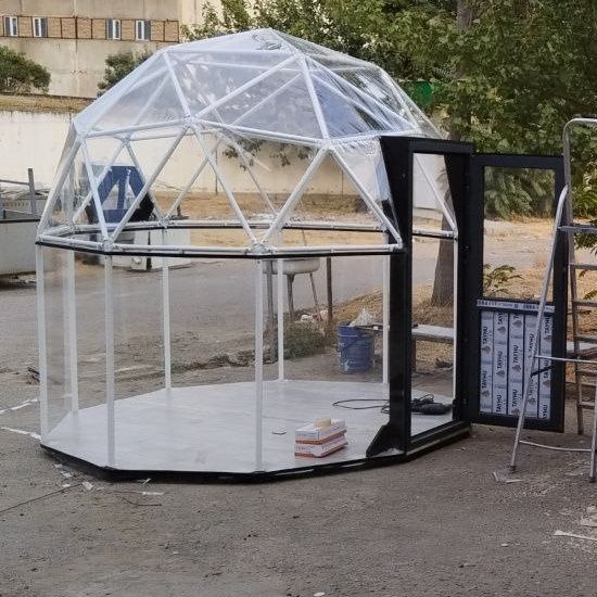 Kapsula. Besedka. Gombaz.