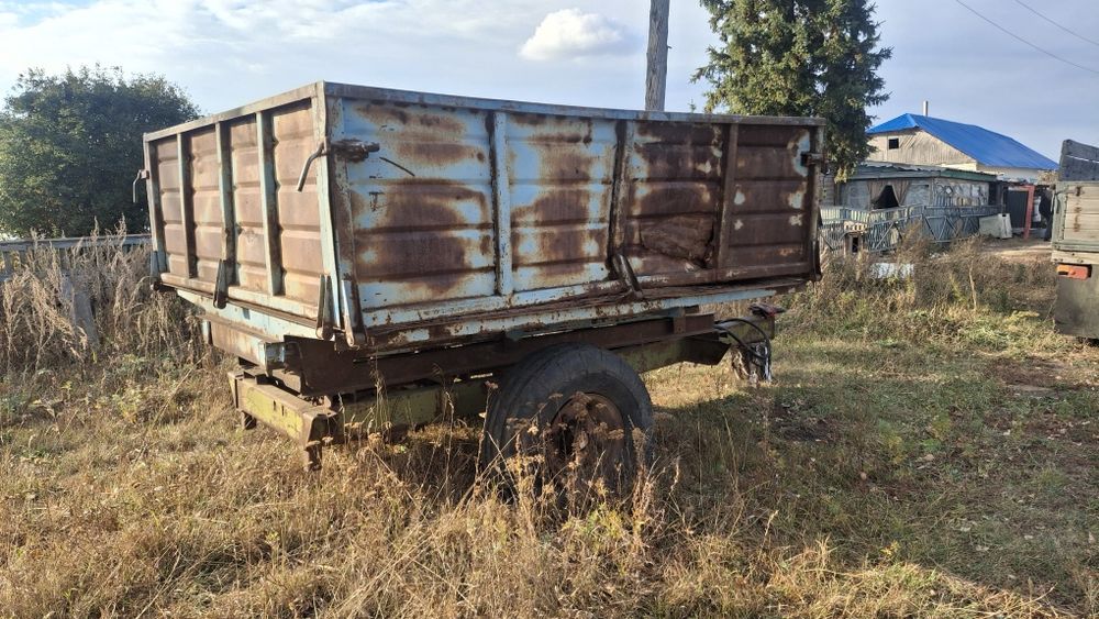 Продам прицеп к трактору, односная,  самосвал