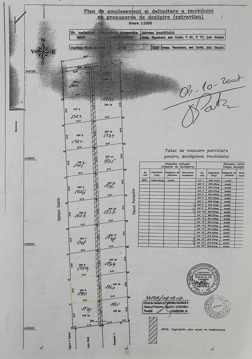 Teren de vânzare – Sat Costi, Zona „Casa cu bunici”