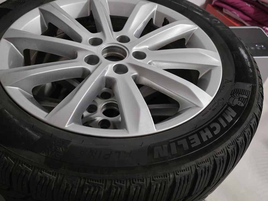 Jante Helsinki 5x112 r17 cu michelin alpin6