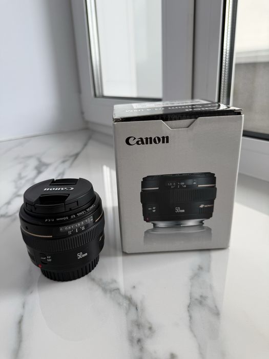 Объектив canon 50mm 1.4 EF