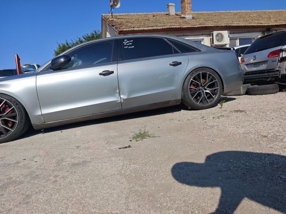 Кола на части Audi A8 D4 4.2 TDI 360 камери дистроник Н766
