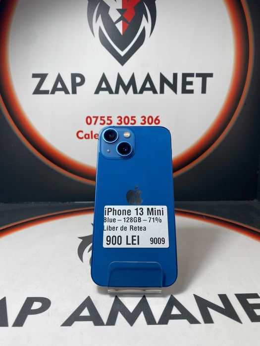 Zap Amanet Vitan - iPhone 13 Mini - Blue - 128Gb - 71%