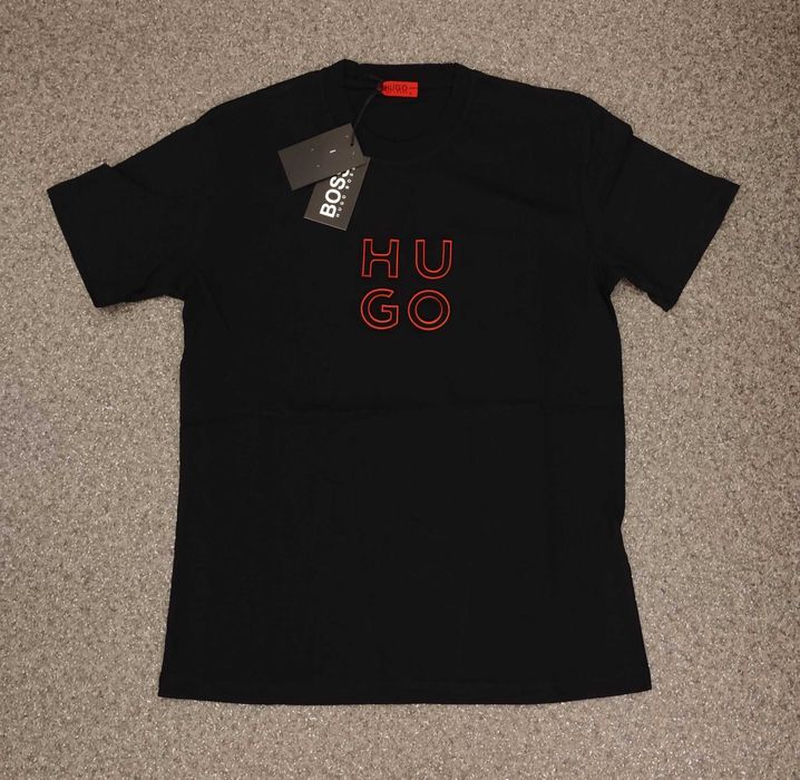 Мъжка тениска фланелка блуза памук Hugo Boss нов модел