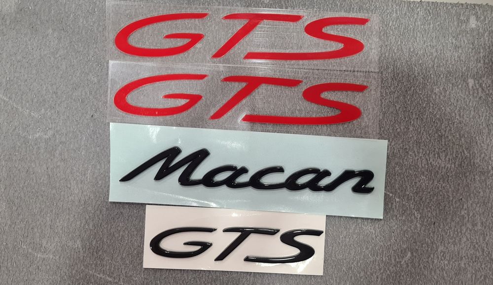 Емблема Porsche Порше Panamera Cayenne Macan Cayman  GTS Turbo 911 S 4