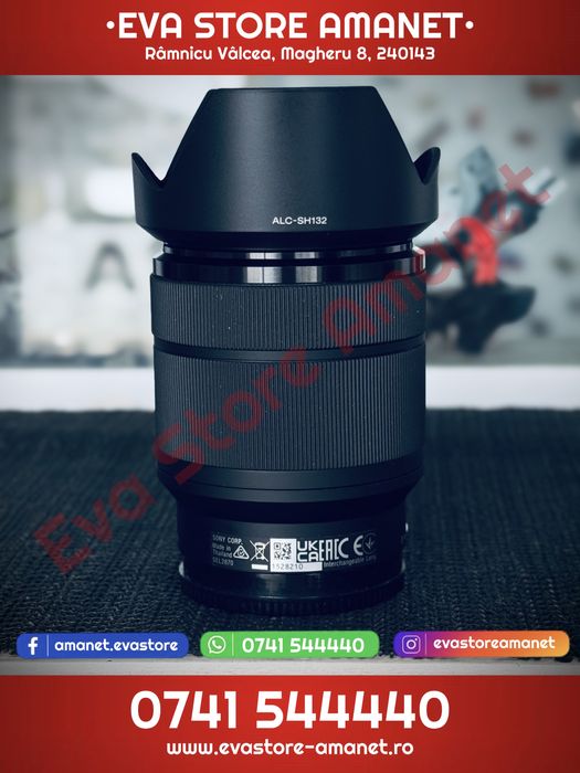 Obiectiv Foto Mirrorless SONY FE 28-70mm F3.5-5.6 OSS Montura Sony-E