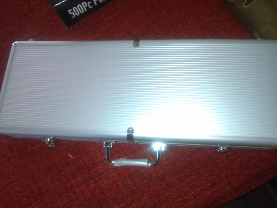 Joc de poker profesionist cu jetoane. 500 jetoane neimprimate. 11 gr.