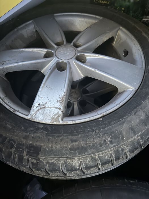 Джанти с летни гуми 16 цола 5/100 за vw audi seat skoda