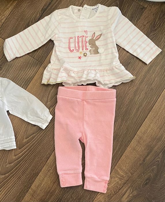 Лотове бебешки ромпъри и бодита 3-6 месеца