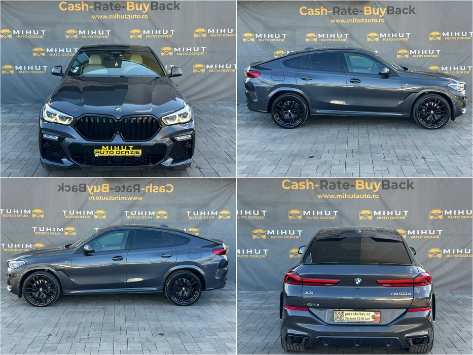BMW X6 M50d xDrive 3.0 Diesel (400 CP) Euro 6 | Rate fixe | Garantie