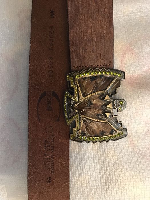 Curea piele Roberto Cavalli -originala,holograma