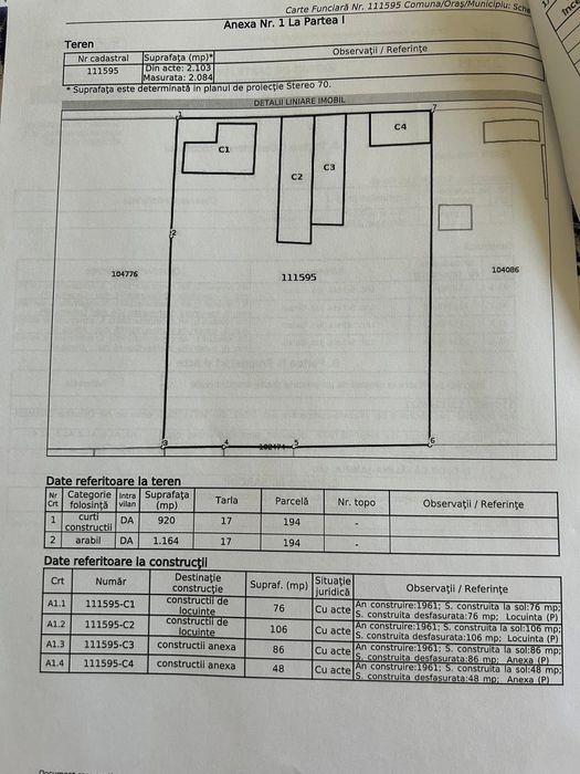 Privat vinde gospodărie în Schela jud. Galați