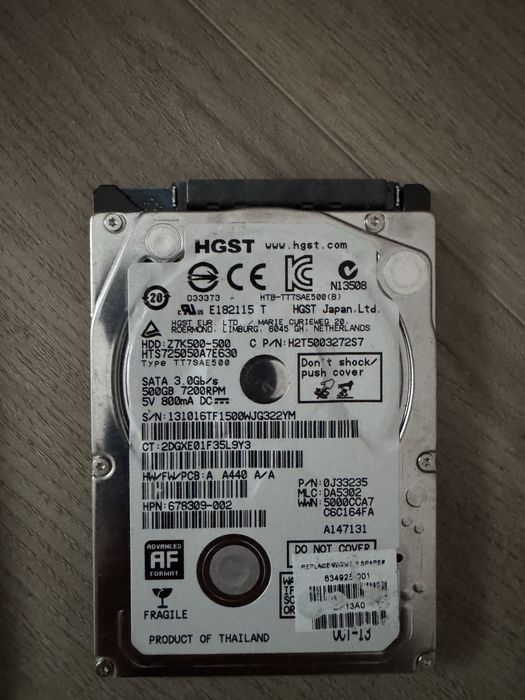 Hdd 4TB, 1Tb, 500 Gb