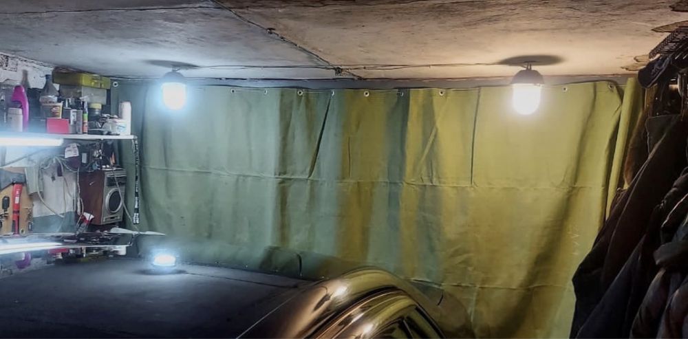 Шторы для ворот Брезент Полог