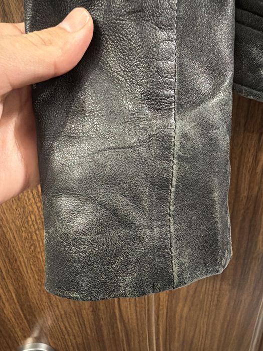 Black leather jacket  Rockandblue  size 36