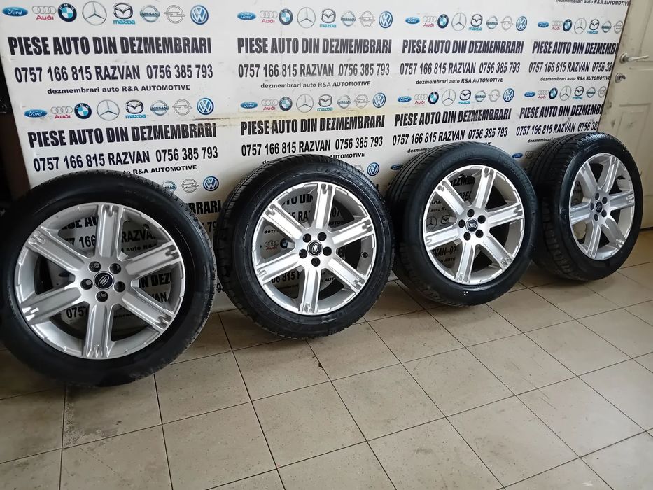 Jante Aluminiu R19 Range Rover Evoque Discovery Sport 235/55R19 Anvelope Michelin Bune DOT0923 M+S