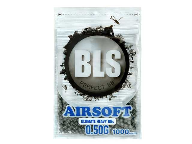 Bile airsoft de precizie 0,50 gr 6 mm BLS