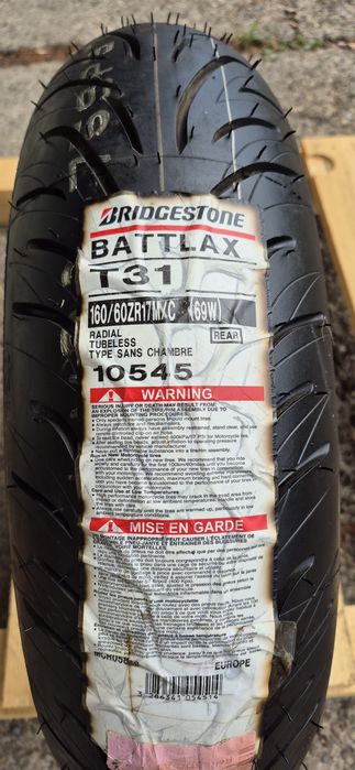 O anvelopa moto noua Bridgestone 160/60 ZR17 M/C,dot 2020.