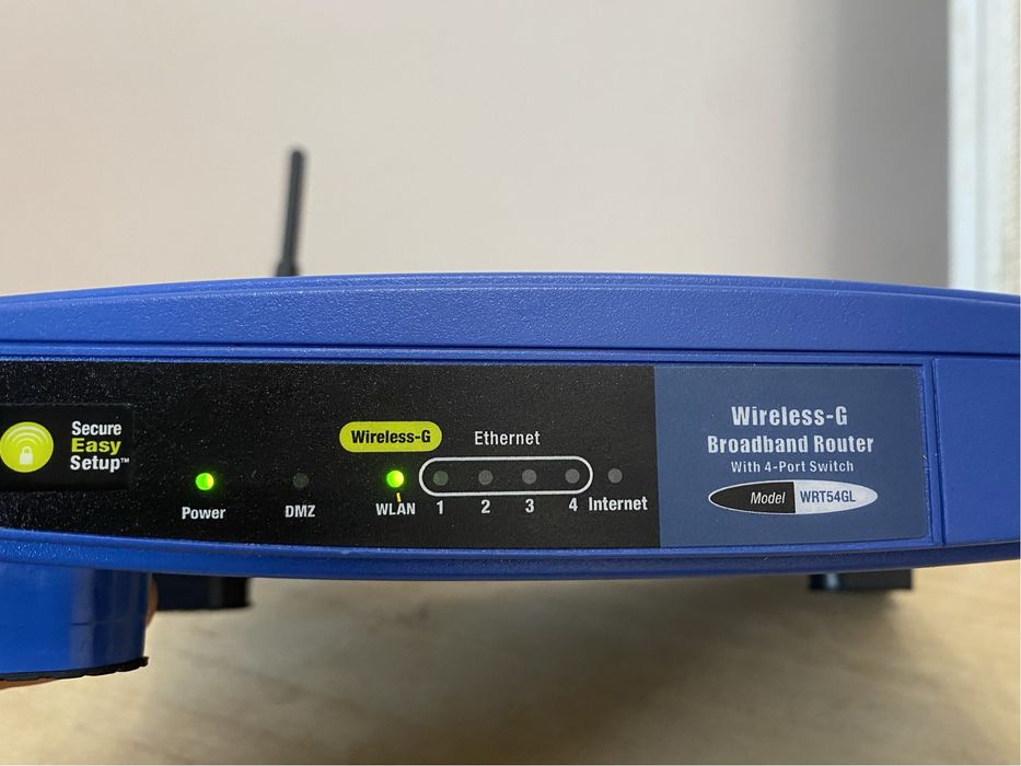 Router Wireless Linksys WRT54GL