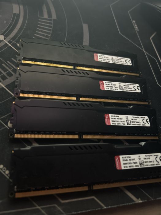Memorie ram ddr3 hyperx 1600mhz 4x8 32gb