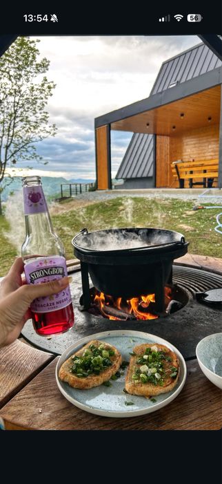 Cabana de inchiriat A-frame SkyDeck Cabin