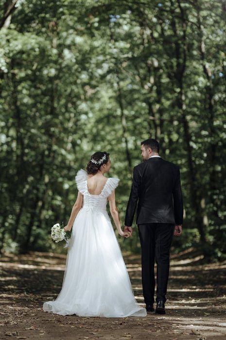 Rochie mireasă purtată doar la biserică