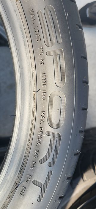 4 anvelope 225 45 19 dunlop sp maxx rt 2020 7mm