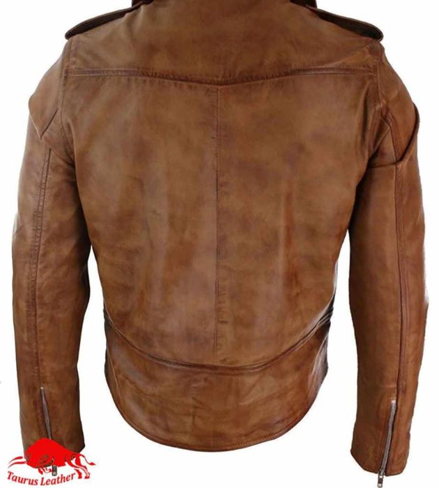 Мъжко кожено яке - агнешка кожа