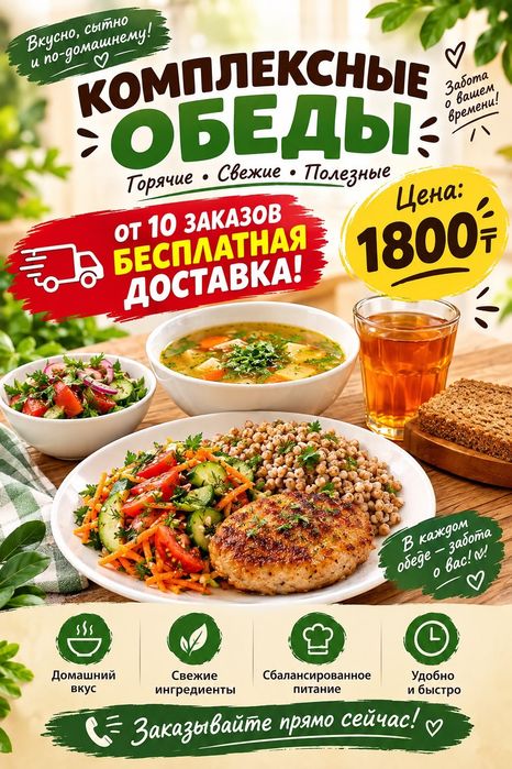 Комплексные обеды
