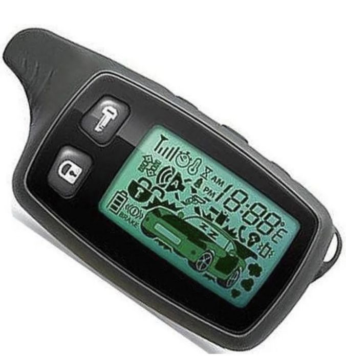 Брелок пульт авто сигнализация Tomahawk TW-9010/с автозаводом: 3 200 тг ...