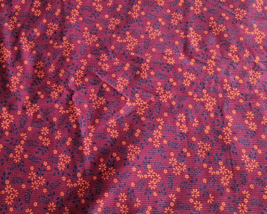 Отрез ткани вельвет х/б.