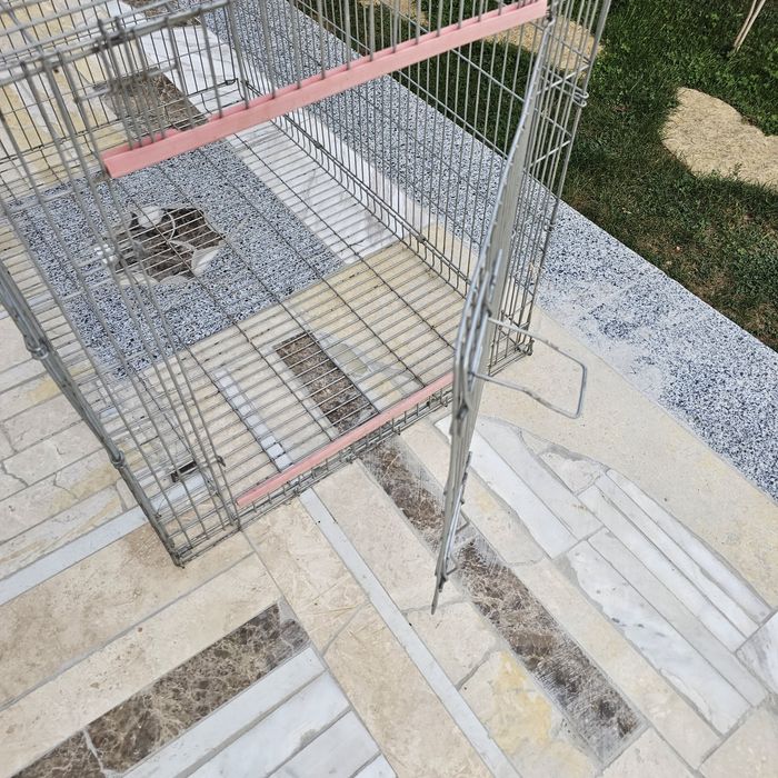 Cuscă pliabilă transport animale