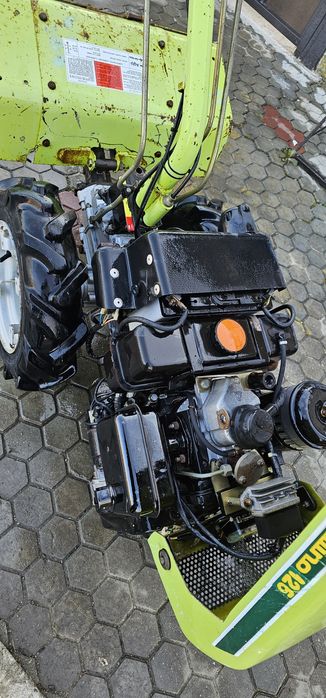 Motocultor Grillo lombardini diesel,pornire electrica