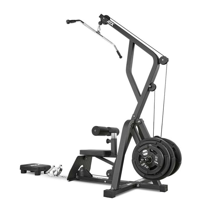 Комбиниран Скрипец със Свободни Тежести, Фитнес Уред Lat Pull