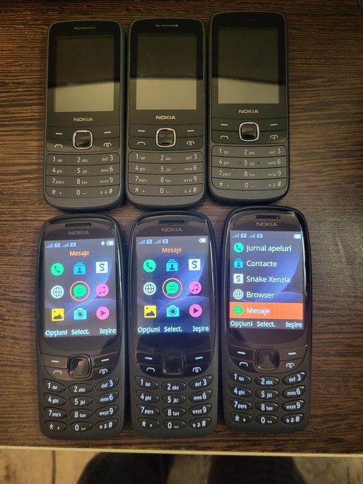 Telefon cu butoane Nokia 225 si 6310