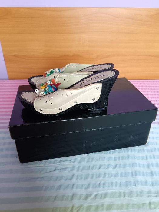 Vând Saboți Damă cu Platforma Mărimea 38