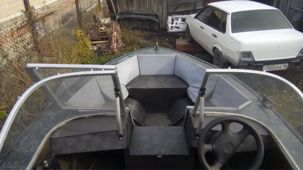 Лодка Прогресс-4 на Mercyre 60 л.с.