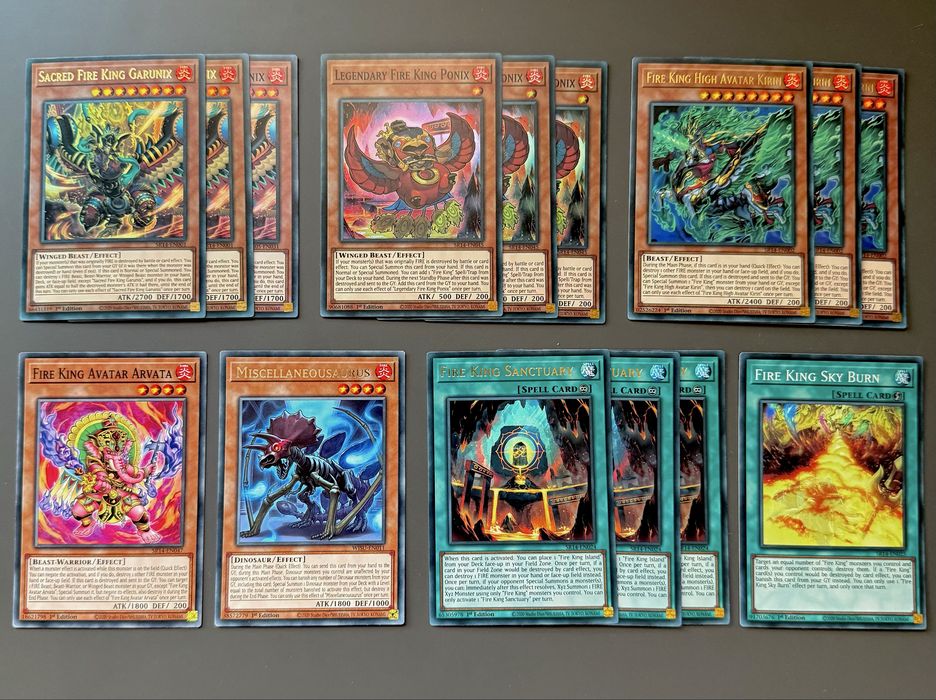Yu-Gi-Oh! Fire King Deck Core