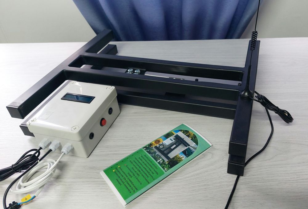 Cantar apicol cu citire prin sms și lcd