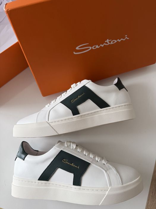 Santoni ‘White/Green’