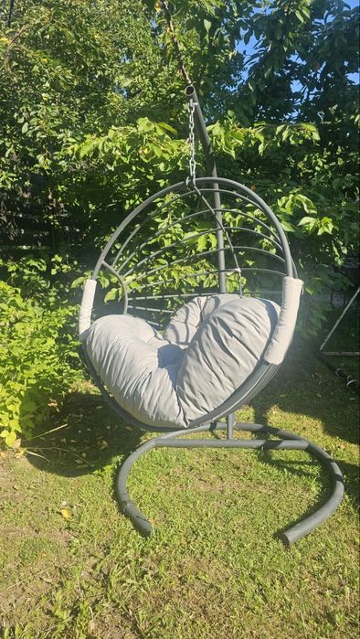 Balansoar gradina .metal gri