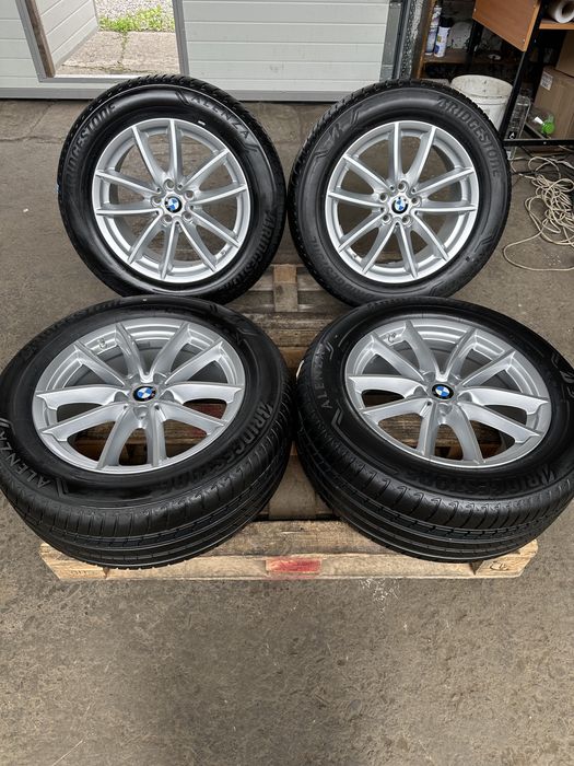 Jante originale BMW style 618 X5 G05 cu anvelope vara 255/55 18 NOI