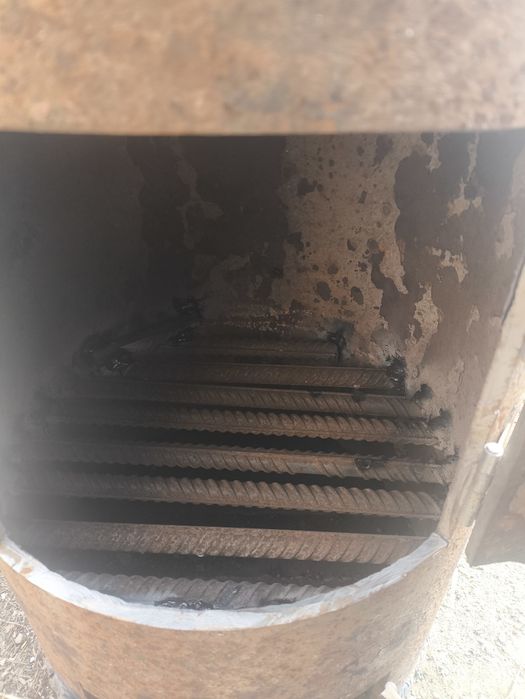 Печь.  Буржуйка.