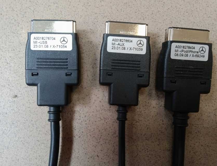 MERCEDES MI-IPOD-iPHONE A0018278404 MI-USB A0018276704 MI-AUX A0018276604
